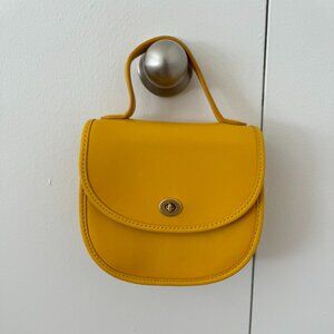 COACH MINI TOP HANDLE SADDLE BAG